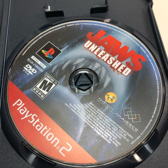 Jaws Unleashed (Sony PlayStation 2, 2006) PS2 Complete Tested - Picture 2 of 6